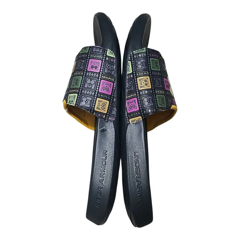 Under Armour Ignite Slides Day of the Dead M18 W19.5 Limited Edition Sandals